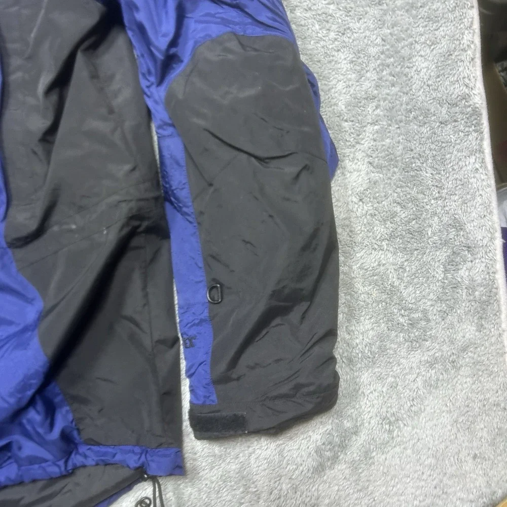 Vintage The North Face Jacket Mens L Blue Black Gore-Tex‎ Mountain Light Ski 90s
